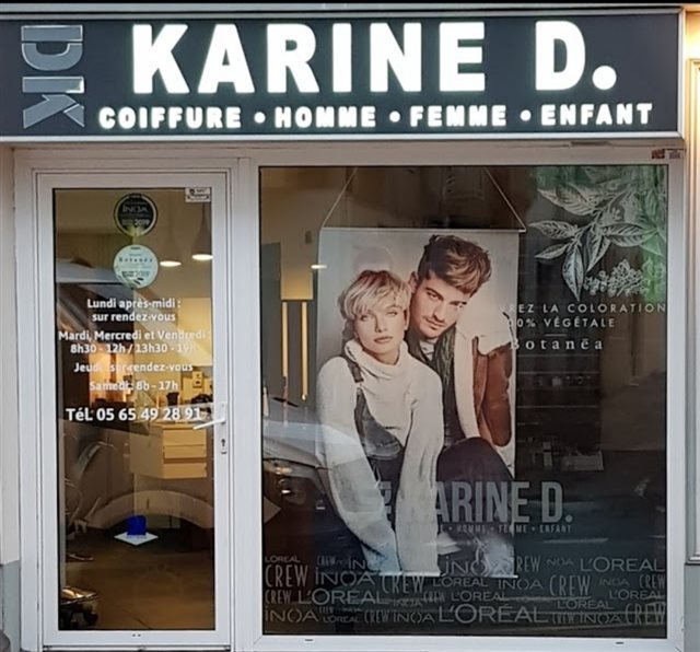 Karine D. Coiffure Logo
